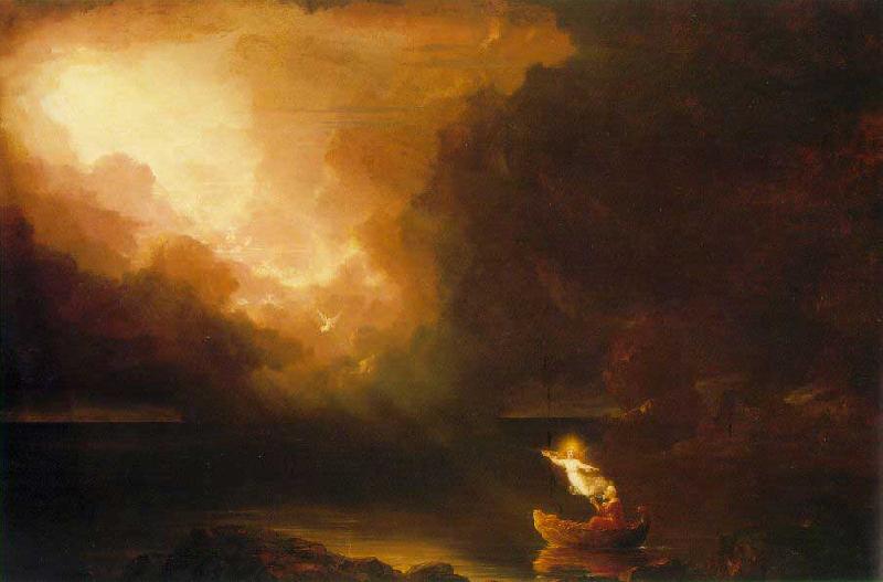 Thomas Cole The Voyage of Life: Old Age France oil painting art